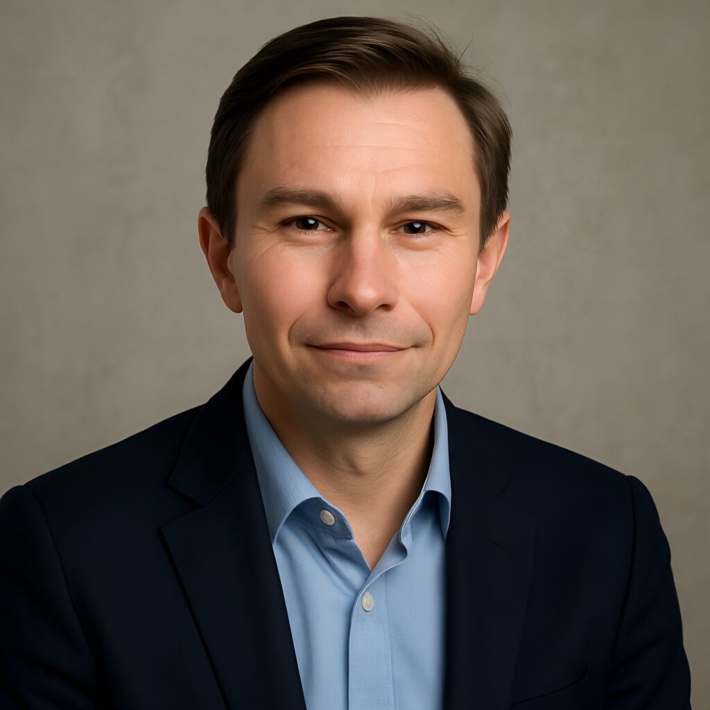 An AI likeness of David Sinclair, the of the Sinclair Lab at Harvard specialising in Ageing and Ageing Reversal.